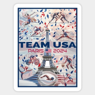 Team USA - 2024 (Version 3) Sticker